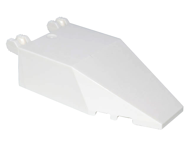 Windscreen 7 x 4 x 1 2/3 with Hinges in White