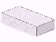 Tile 1 x 2 without Groove in White