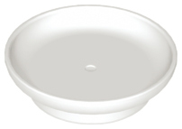 Duplo Dish in White