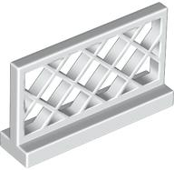 Fence Lattice 1 x 4 x 2 in White