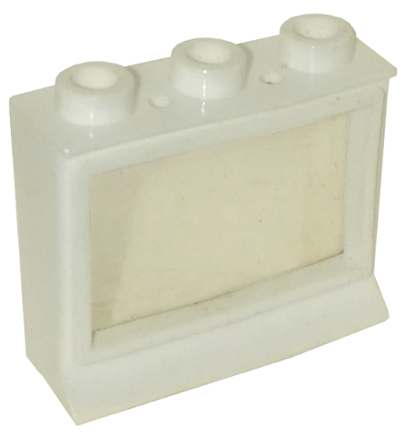 Window 1 x 3 x 2 Classic with Long Sill [Complete] in White