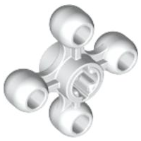 Technic Knob Wheel in White