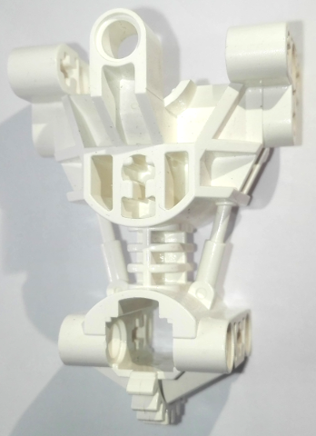 Large Figure Skeletal, Torso, Gearbox in White