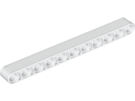 Technic Beam 1 x 11 Thick in White