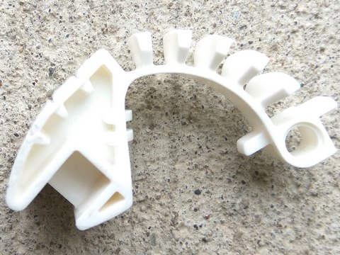 Large Figure Weapon, Claw Arm (Tohunga) in White