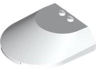 Windscreen 6 x 6 x 1 1/3 in White
