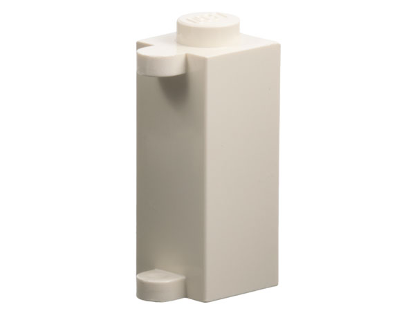 Brick Special 1 x 1 x 2 with Shutter Holder in White