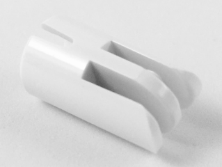 Arm Piece with Towball Socket, 3 Fingers in White