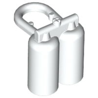 Minifig Neckwear Airtanks in White