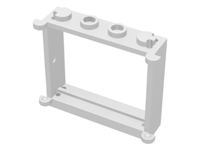 Window 1 x 4 x 3 in White