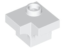 Brick Arch 1 1/2 x 1 1/2 Corner in White