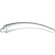 Animal Body Part / Plant, Tail / Claw / Horn / Branch / Tentacle, End Section in White