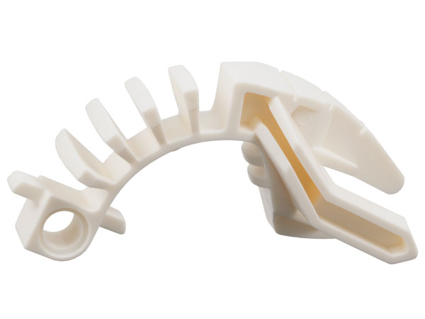 Large Figure Weapon, Disk Throwing Arm (Tohunga) in White
