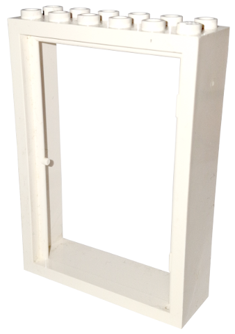 Door Frame 2 x 6 x 7 in White
