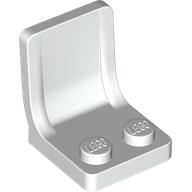 Seat / Chair 2 x 2 in White