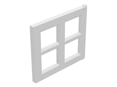 Window 2 x 4 x 3 Pane in White