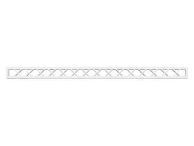 Support 1 x 16 Lattice (Train Signal Mast) in White