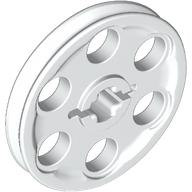 Technic Wedge Belt Wheel [aka Pulley] in White