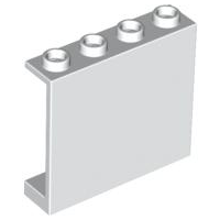 Panel 1 x 4 x 3 [Hollow Studs] in White