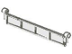 Garage Roller Door Section without Handle in White
