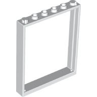 Door Frame 1 x 6 x 6 in White