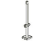 Boat, Mast 2 x 2 x 9 2/3 Bar with Slot on Top and 2 Finger Hinge on Two Sides in White