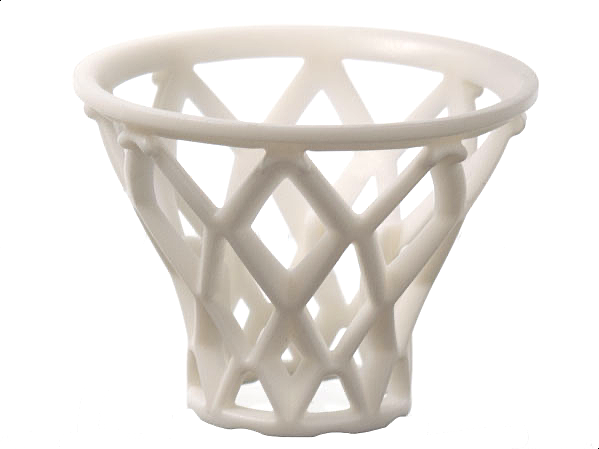 Sports Basketball Net in White