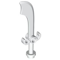 Weapon Sword / Scimitar in White