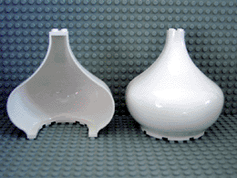 Tower Roof 8 x 12 x 10 Onion Dome in White