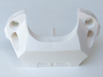 Large Figure Armor Hockey Chest Protector in White