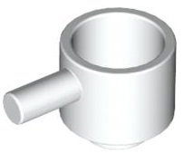 Equipment Saucepan in White