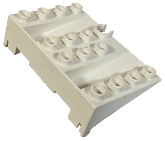 Duplo Boat Car Ramp in White