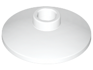 Dish 2 x 2 Inverted [Radar] in White