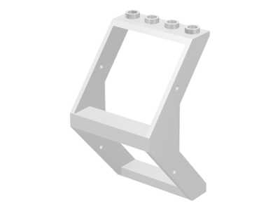 Window 4 x 4 x 6 Outward Sloping in White