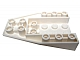 Brick Wedged, Sloped Inverted 6 x 4 with 4 Stud Connections in White
