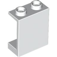 Panel 1 x 2 x 2 [Hollow Studs] in White