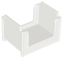 Duplo Bed, Bunk in White