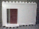 Duplo Building Wall 1 x 11 x 6 with Sliding Recessed Door in White