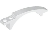 Brick Arch 8 x 1 x 1 2/3 Curved in White