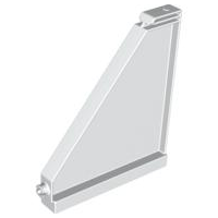 Duplo Building Roof Support in White