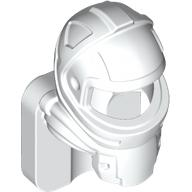 Helmet Space for Minidoll in White