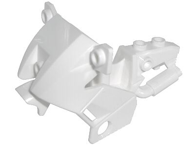 Fairing, Motorcycle, Modern in White
