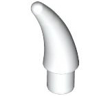 Animal Body Part, Barb / Claw / Tooth / Talon / Horn, Small in White