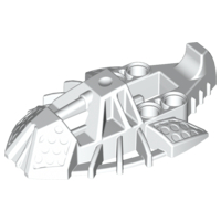 Large Figure Foot, Toa Inika Elliptical in White