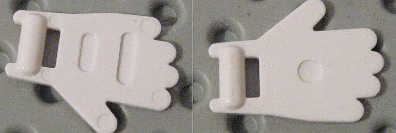 Sports Soccer Goalie Mitt in White