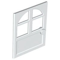 Door 1 x 6 x 6 Freestyle in White