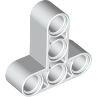 Technic Beam 3 x 3 T-Shape Thick in White