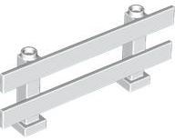 Fence 1 x 8 x 2 2/3 in White