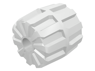 Wheel Hard Plastic Small (22mm D. x 24mm) in White