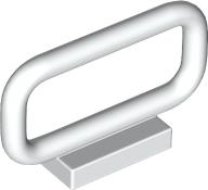 Bar 1 x 4 x 2 in White